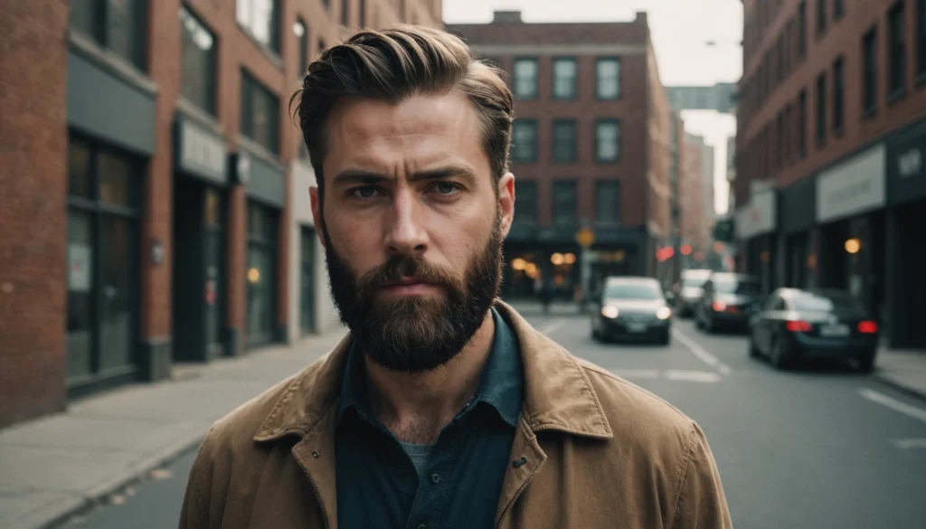 homme barbe mode