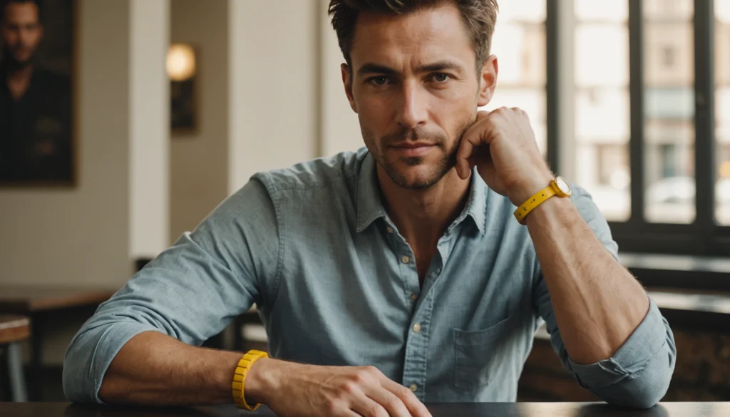bracelet jaune signification