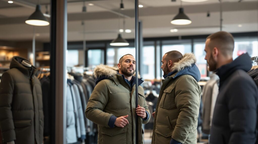 parka homme